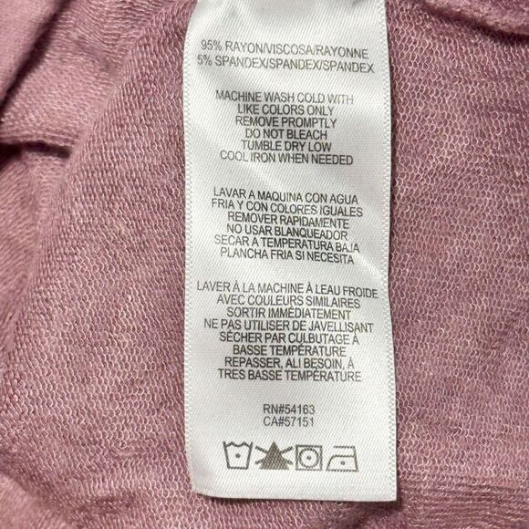 Calvin Klein Women's Performance Long Sleeve Hoodie‎ Sweatshirt Purple Size XS - Picture 5 of 11